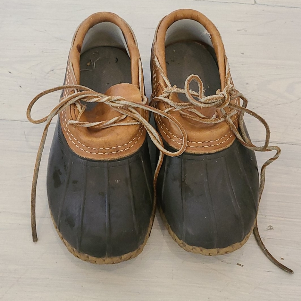 LL bean rubber moc